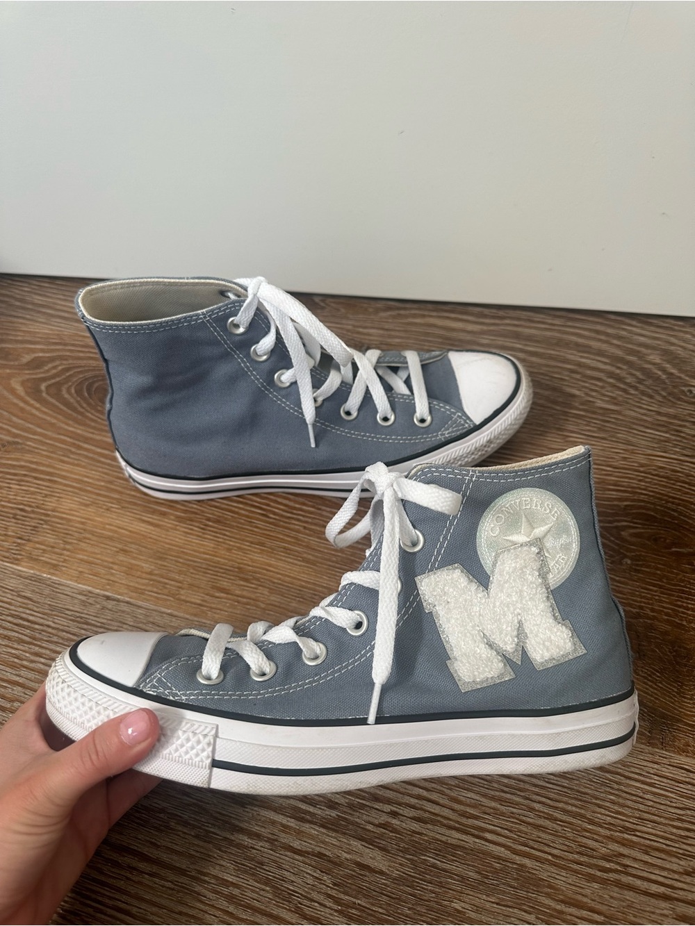 Custom Converse Sneakers (Worn Once!)